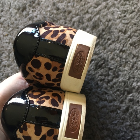Dr. Scholl’s Women’s Leopard Print Comfort Walking Slip-On Shoes 9.5 - Picture 7 of 7
